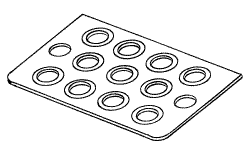 GASKET (MANIFOLD TUBING CONNECTOR) - Click Image to Close