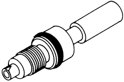 VALVE STEM NEEDLE (BLACK) - Click Image to Close