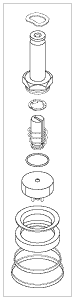 SOLENOID VALVE REPAIR KIT FOR 3/8” PORT VALVES - Click Image to Close