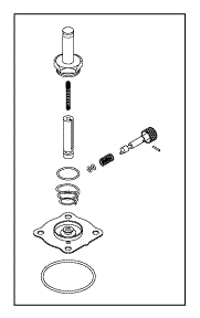 SOLENOID VALVE REPAIR KIT FOR 3/4” PORT VALVES - Click Image to Close