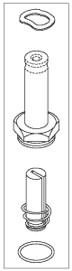 SOLENOID VALVE REPAIR KIT FOR 1/4” PORT VALVES - Click Image to Close