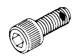 1/4-28 SOCKET HEAD CAP SCREW W/ NYLON PELLET - Click Image to Close