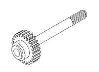 GEAR & SHAFT ASSEMBLY - Click Image to Close
