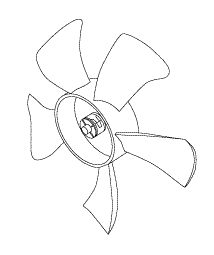 DRYER FAN BLADE - Click Image to Close