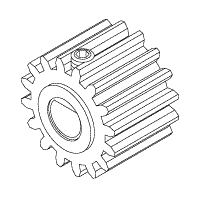 DRYER DRIVE GEAR - Click Image to Close