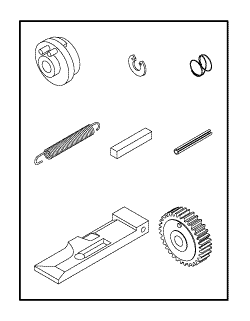 SHUTTER RELEASE REPAIR KIT - Click Image to Close