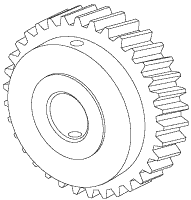 SEAT TILT MOTOR GEAR - Click Image to Close