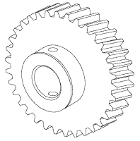 BACK MOTOR GEAR - Click Image to Close