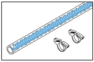 INLET TUBING KIT (BLUE) - Click Image to Close