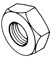 HEX NUT - Click Image to Close