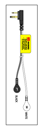 TELEMETRY CABLE-2 LEAD SNAP - Click Image to Close