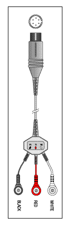 PATIENT CABLE-3 LEAD FIXED SNAP - Click Image to Close