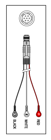 TELEMETRY CABLE-3 LEAD SNAP - Click Image to Close