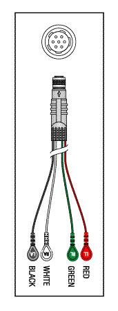 TELEMETRY CABLE - 4 LEAD SNAP - Click Image to Close