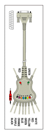 PATIENT CABLE-10 LEAD FIXED BANANA - Click Image to Close