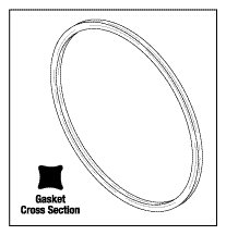 DOOR GASKET (QUAD RING) - Click Image to Close