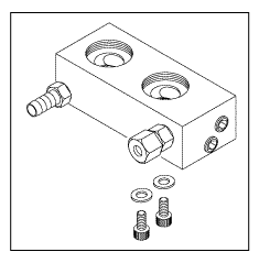 MANIFOLD BLOCK ASSEMBLY - Click Image to Close