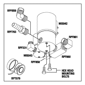 FILL/VENT MANIFOLD KIT - Click Image to Close