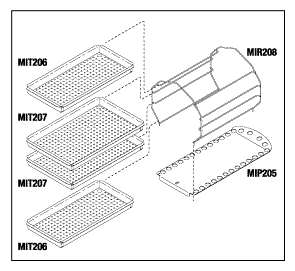 RACK AND TRAY KIT - Click Image to Close