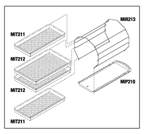 RACK AND TRAY KIT - Click Image to Close