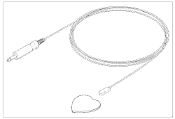 SKIN TEMPERATURE PROBE (Disposable) - Click Image to Close