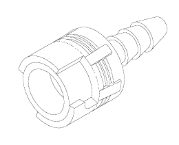 IN-LINE COUPLING (1/8") - Click Image to Close