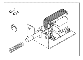 SOLENOID KIT (DOOR LATCH) - Click Image to Close