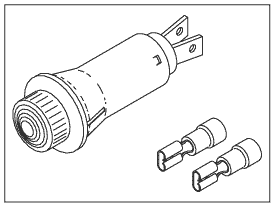 “HEAT ON” LIGHT (AMBER) - Click Image to Close