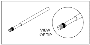 AIR VALVE STEM - Click Image to Close