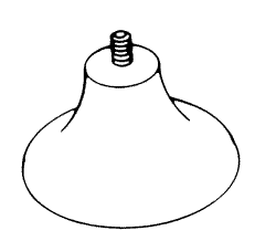 SUCTION CUP FOOT - Click Image to Close