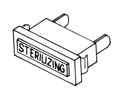 “STERILIZING” LAMP - Click Image to Close