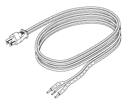 INDUSTRIAL GRADE POWER CORD (13A @ 125VAC, 6 ft.) - Click Image to Close