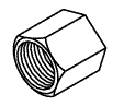 COMPRESSION NUT (1/4")