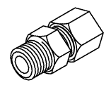 MALE CONNECTOR (1/4") - Click Image to Close