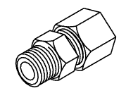 MALE CONNECTOR (5/16") - Click Image to Close
