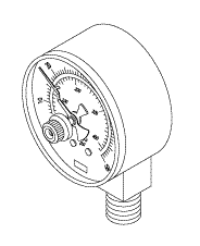 PRESSURE GAUGE - Click Image to Close
