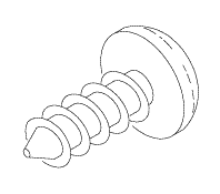 PHILLIPS PAN HEAD SCREW #4 - Click Image to Close