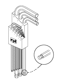L-HEX WRENCH SET (METRIC) - Click Image to Close