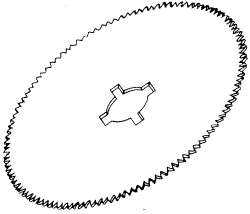 CAST CUTTER BLADE (2-1/2") - Click Image to Close