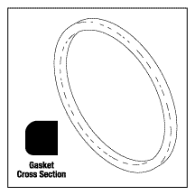 DOOR GASKET (Fits only Serial #8805 and below) - Click Image to Close