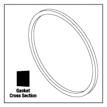 DOOR GASKET (Fits only Serial #8806 and above) - Click Image to Close