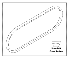 DRIVE BELT - Click Image to Close