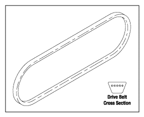 DRIVE BELT - Click Image to Close