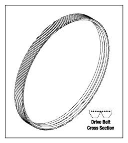 DRIVE BELT - Click Image to Close