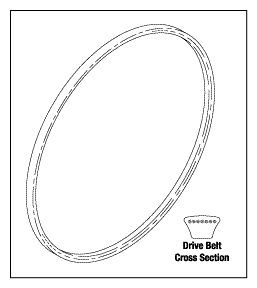DRIVE BELT - Click Image to Close