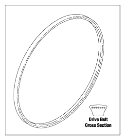DRIVE BELT - Click Image to Close